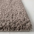 thumbnail image 4 of SAFAVIEH August Carlene Solid Plush Shag Area Rug, Taupe, 3' x 5' - Modern Design, Taupe, Non-Shedding & Easy Cleaning, Ultra Plush Thick Pile, Ideal for Living Room, Bedroom, Entryway, 4 of 10