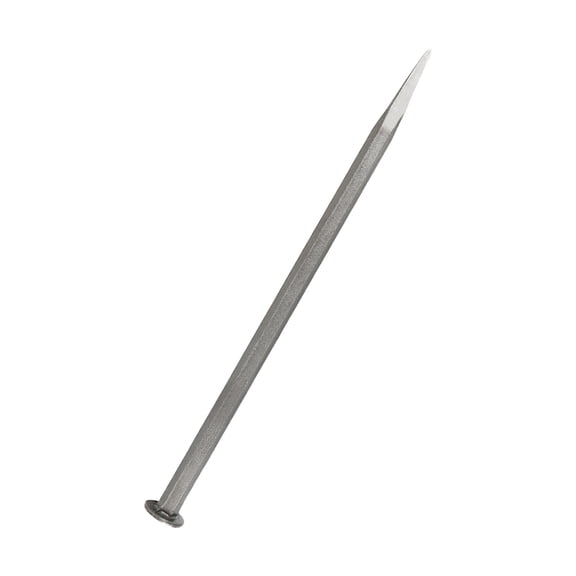 Stone Rock Carving Chisels Tool With 6mm Pointed And 12mm Flat Chisels Tip Suitable For Detailed Masonry Sculpting Work