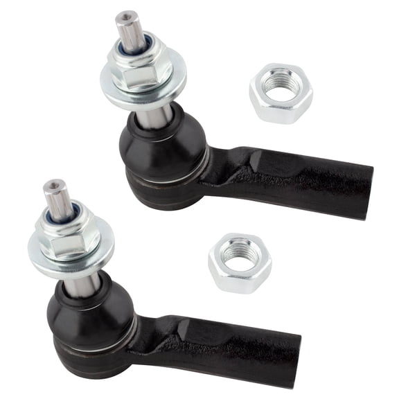 BOXI 2pcs Front Outer Tie Rod Ends Fit for Dodge Durango 2004 2005 2006 / for Chrysler Aspen 2007 2008 2009-5-Lug Models w/16mm tie rod threads | ES800367