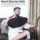 thumbnail image 2 of Paño de afeitar plegable para barba Capa de corte de pelo impermeable para peluquero (café) Ndcxsfigh Cuidado Belleza, 2 of 5