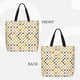 thumbnail image 2 of Easygdp Colorful Checkered 1 Bolsa Tote para Mujer, Bolso de Hombro para Trabajo, Playa, Viajes, Compras y Supermercado, 2 of 7