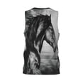 thumbnail image 2 of Rocae Running Horse for Men's Basketball Jersey Lightweight and Breathable Athletic Tank Top,Quick-Drying Sports Jersey, 2 of 9