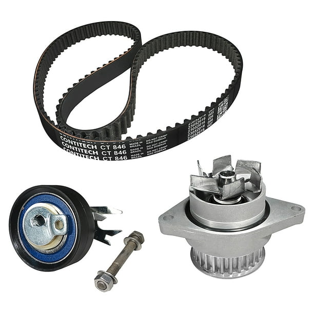 Kit de Distribución CONTITECH Bomba Agua Black Series para Crossfox 2007 A 2012 L4 1.6L