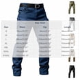 thumbnail image 4 of FRSASU Men's Stretch Cargo Pants Water Resistant Outdoor Lightweight Work Hiking Pants with Pockets Gray, 4 of 4