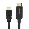 thumbnail image 1 of PrimeCables 3FT DisplayPort to HDMI Adapter Cable M/M 3ft, Black, 1 of 8