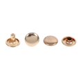 thumbnail image 1 of Herwey Spikes Rivets, 3 Colors 100Sets 8 x 10mm Double Cap Rivet Metal Leather Craft Repairs Studs Spike Decoration, 1 of 2