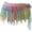 Colorful, variant on vlrwzc Women Belly Dance Hip Scarf Rhinestone Tassel Skirt Colorful