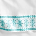 thumbnail image 3 of The Pioneer Woman 300 Thread Count Floral Eyelet Sheet Set, Teal Topaz, Full, 4-Pieces, 3 of 6
