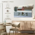thumbnail image 5 of Elephant Stock Christmas Affinity Vi Wall Art - Horizontal Canvas Wall Art - Living Room Wall Decor - Architecture Canvas - White And Brown Decor By James Wiens - 30" x 20", 5 of 8