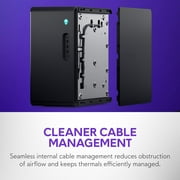 Alienware Aurora Gaming Desktop ACT1250 - Intel Core Ultra 9 285 Processor, Liquid Cooled, NVIDIA GeForce RTX 5080, 32GB DDR5 RAM, 1TB SSD, 1000W Platinum Rated PSU, Win 11 Home - Clear Panel