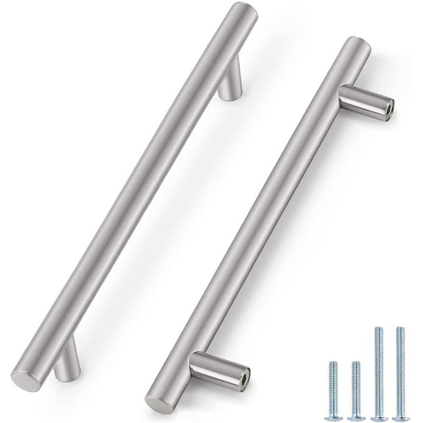 Bar Furniture Brushed Nickel, Stainless Steel Pulls For Kitchen Cabinets