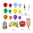 thumbnail image 2 of Back to School Balloon Arch Garland Kit,170Pcs Rainbow Balloons with Pencil Apple Schoolbag ABC Foil Balloons for First Day of School Kindergarten Welcome Back To School Classroom Party Decorations, 2 of 5