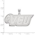 thumbnail image 2 of 10k White Gold Official Licensed Collegiate Virginia Commonwealth University (VCU) Large Pendant, 2 of 4