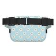 thumbnail image 3 of Balery Daisies Flowers Mochila Cinturón para Mujeres y Hombres, Bolsa de Cintura Impermeable de Doble Capa con Correa, 3 of 9