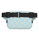 thumbnail image 3 of Fotbe Daisies Flowers Cangurera Cuadrada con Estampado de Doble Capa, Bolsa de Cintura Ajustable Mini para Hombres y Mujeres, 3 of 9