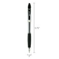 thumbnail image 6 of Pen+Gear Retractable Ballpoint Pens, Medium Point,1.0mm, Black Ink, 8 Count, 6 of 7
