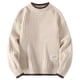 thumbnail image 3 of Suéter de cuello redondo para hombre de otoño e invierno, suéter holgado de marca de moda de color sólido, camisa de fondo a juego de moda para parejas, 3 of 6