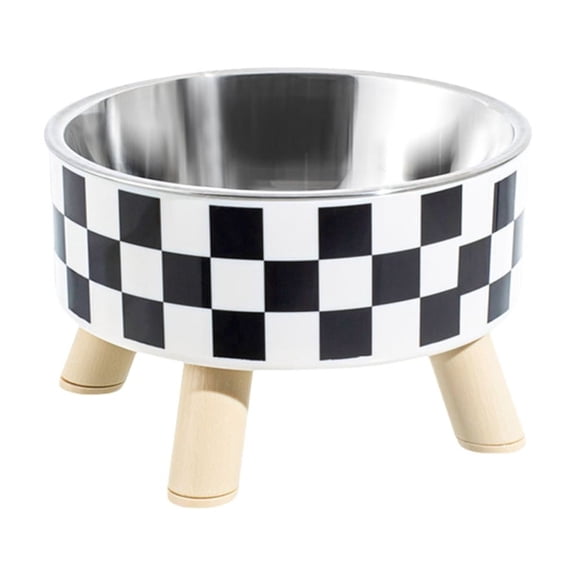 WINDLAND Elevated Pet Feeding Station For Small To Large Dogs Feeders Bowl Insert Dish