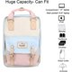 thumbnail image 4 of Girls Backpack/Travel Backpack for Women 14.9" College Backpack Vintage Waterproof School Bag Work Backpack for 14inch Laptop(HM-38#), 4 of 4