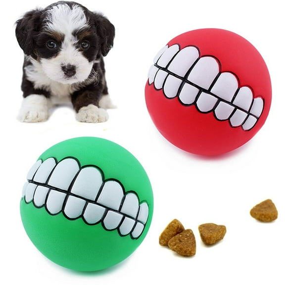 Bobasndm Pet Dog Interactive Giggle Ball Toy Dog Toy Funny Touch Play Ball Training Supplies Herding Ball Squeaker Gift for Large Medium Small Dogs