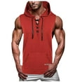thumbnail image 2 of JDQJBZ Mens Reflective Safety Vest Night Traffic Work Construction Outdoor Tops, 2 of 5
