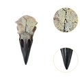 thumbnail image 6 of Baoblaze Halloween Raven Skull Decor Gothic Necklace Decor for Tabletop Party Holiday 60mmx28mmx22.5mm, 6 of 8