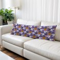 thumbnail image 3 of Halloween Body Pillow Cover 20x54, Orange Pumpkin Funny Ghost Black Cat Purple Decorative Pillowcase with Zipper, Microfiber Pillow Protector, Soft Breathable Long Lumbar Pillowcases for Women, 3 of 9
