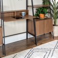thumbnail image 4 of 3-Piece Home Office Desk Set - Mocha (brown), 4 of 4