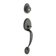 thumbnail image 3 of Copper Creek Mid Century Modern Satin Stainless Door Handleset, 3 of 7