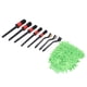 thumbnail image 1 of Kit De Herramientas De Limpieza Automática, Limpieza De Restos De óxido, Agarre Cómodo, 9 Cepillos Para Detalles De Coche, Mango Largo, No Daña Las Rejillas De Ventilación De OTVIAP Car Detailing Brush Set, 1 of 8