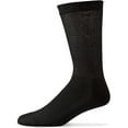 thumbnail image 2 of MDR Diabetic Socks Crew Length for Men and Women with Full Sole 12 Pairs Non-Binding Wide Top Comfort & Support (13-15, Black), 2 of 9