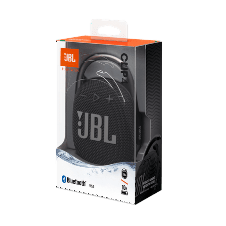 JBL - CLIP4 Portable Bluetooth Speaker - Red