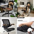 thumbnail image 2 of HELLHERO Frog Mushroom Print Office Chair Cover Set, Decorative Computer Chair Cover with Armrest Covers, Anti-dust Office Cushion Backrest Covers for Rotating Chairs, 2 of 6