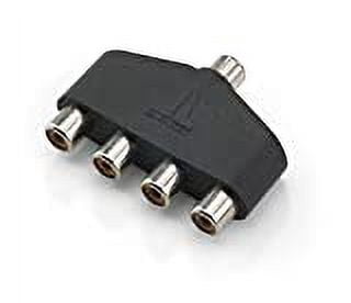 JL Audio JLA-XD-AICS-1F4F Core 4-Way Audio Interconnect Splitter - Black