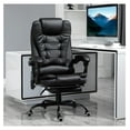7Point Vibrating Massage Office Chair, High Back Executive Recliner
