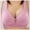 D, variant on Sports Bras For Women Pack,Women's Front Closure Racerback Seamless Underwire Unlined Plunge Full Coverage Bra(40,B)