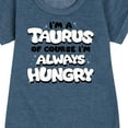 thumbnail image 3 of Instant Message - I'm A Taurus Always Hungry - Toddler & Youth Girls Fleece Dress, 3 of 6