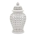 thumbnail image 1 of Plutus Brands PBTH92911 Porcelain Ceramic Jar, White, 1 of 1