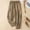 Khaki, variant on Pants for Women Cotton Linen Pants Petite Drawstring Elastic Waist Lounge Pants Soft Mid Rise Pants Lightweight Pull On Trousers Solid Cotton Linen Pants Summer Khaki