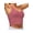 Warm brown, variant on Women's sports vest solid color wide shoulder strap beauty back no underwire yoga underwear fitness bra