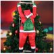 thumbnail image 4 of 2024 Nueva gran escalera de Papá Noel de 50 cm, muñeco colgante, adornos para árbol de Navidad, decoración navideña para el hogar, regalos de Año Nuevo para niños, 4 of 5