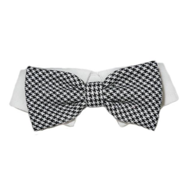 Pooch Outfitters PMBT-M Michael Bow Tie, Black - Medium