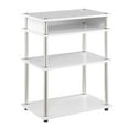 thumbnail image 4 of Convenience Concepts Designs2Go No Tools Printer Stand with Shelves, White, 4 of 6