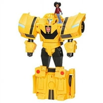 Hasbro HSBF7662 Transformers EarthSpark Spinchanger Bumblebee Toy - 4 Piece