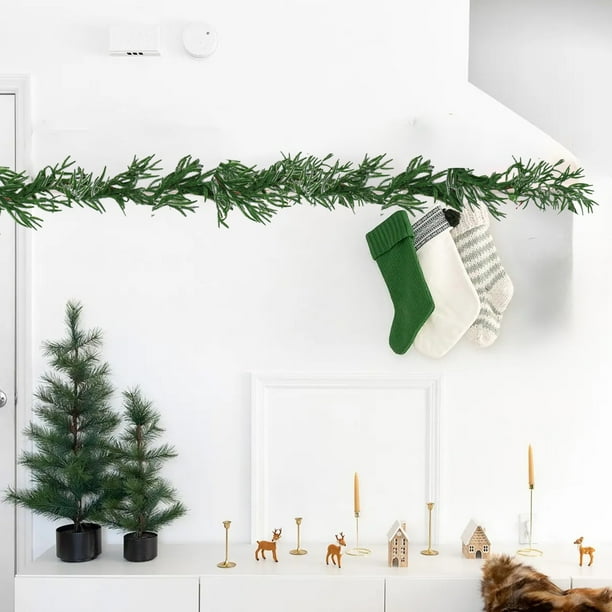 Árbol de Navidad artificial, decorado con piñas, 1,8 m de altura, piñas rojas, decoración verde, apto para interiores y exteriores, decoración festiva para el hogar, fácil montaje, plástico