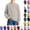 Light Gray, variant on YOUYEDIAN Kids Long Sleeve Shirts Casual Soft Solid Color Pullover Top