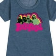 thumbnail image 3 of Pink Floyd Poster - Toddler And Youth Girls Fleece Dress, 3 of 5