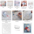 thumbnail image 3 of Paint by Numbers Kit for Adults, Colorful Lotus Floral Art Display Paint by Numbers, Easy Paint by Numbers Kit for Adults Beginner, DIY Adult Paint by Number Kits on Canvas, Home Decor, 3 of 7
