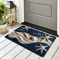 thumbnail image 5 of Summer Ocean Theme Non Slip Bath Mat 24x16 Inch, Absorbent Quick Dry Shower Rug for Bathroom Entryway, 5 of 6