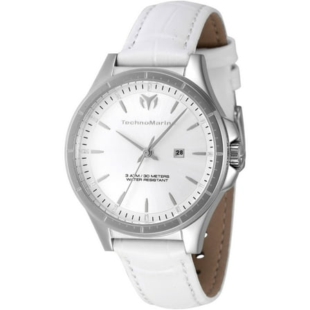 Technomarine TM-822039 Women's MoonSun Quartz White Strap Watch